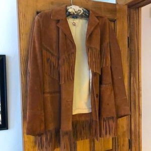 Deer Wear genuine Suede leather jacket